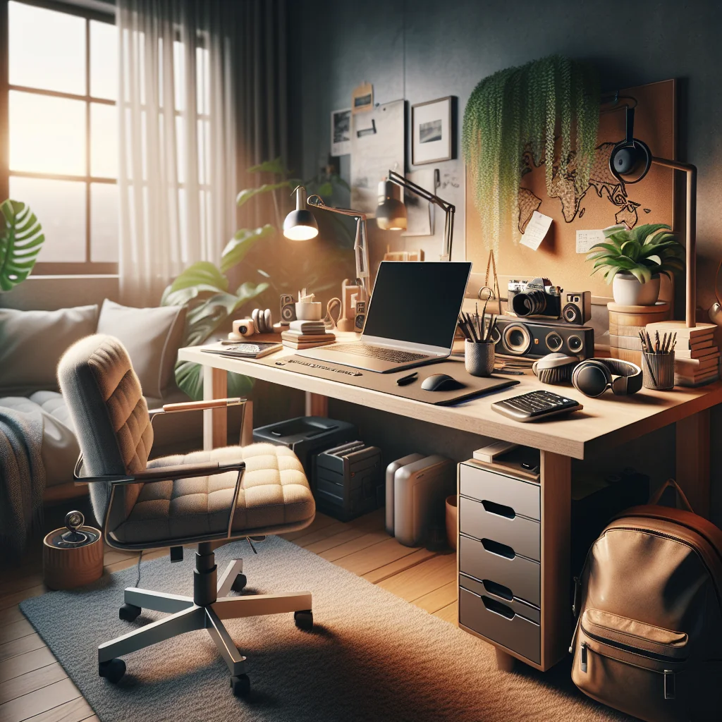 Creative Work From Home Desk Ideas for Digital Nomads